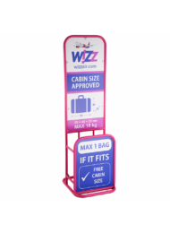 Wizz Air méretű bőröndök 55 x 40 x 23 cm elsőbbségi beszálással felvihető