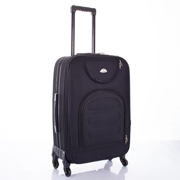 Bőrönd közép méret fekete színben