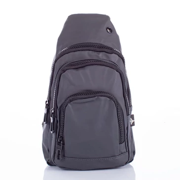 Testtáska szürke színben