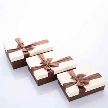 Ajándékdoboz szett masnis 3 darabos