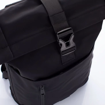 Rózsaszín vízálló többzsebes laptoptartós hátizsák