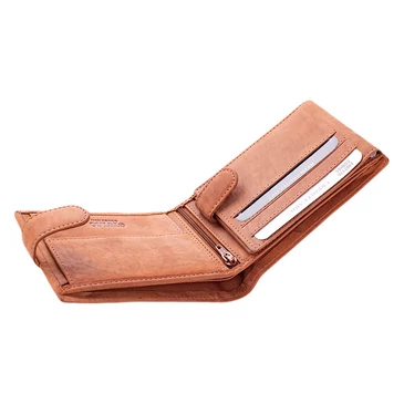 Vadász pénztárca bőr díszdobozban RFID rendszerrel szarvas mintával