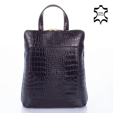 Patrizia Piu Valódi bőr Hátizsák