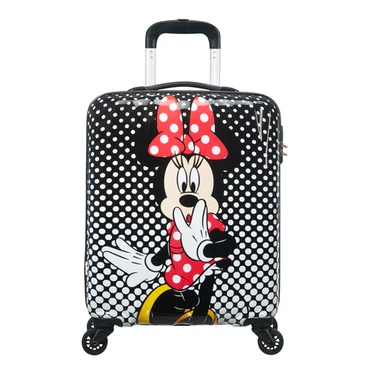 American Tourister Disney Legends Minnie Polka Dot Spinner bőrönd 55 cm-es 