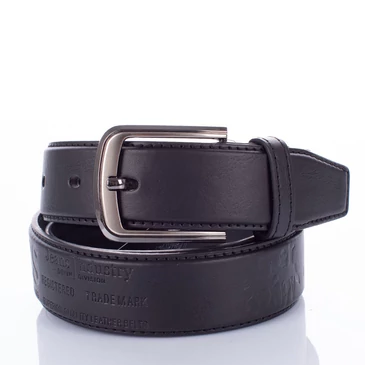 JEANS férfi öv fekete színben 115 cm