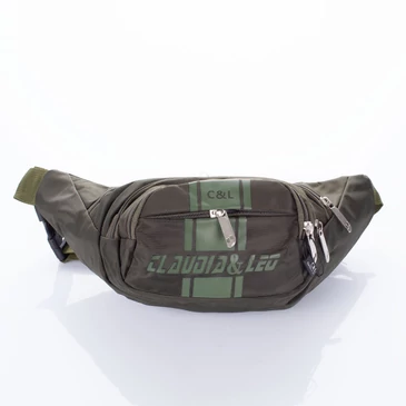 Többzsebes övtáska keresztpántos táska 