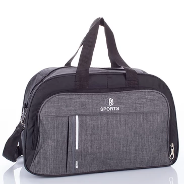 Utazótáska szürke színben  45x30x20 cm 