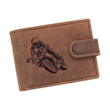 Giulio Motoros pénztárca bőr díszdobozban RFID rendszerrel