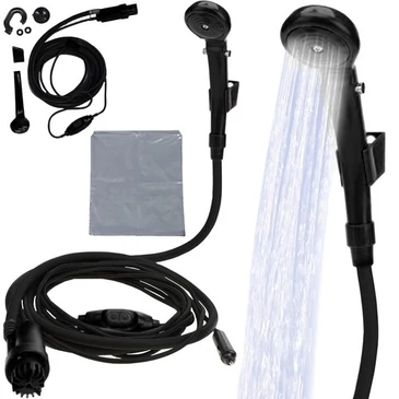 Szivargyújtós kemping zuhany 12V 5m