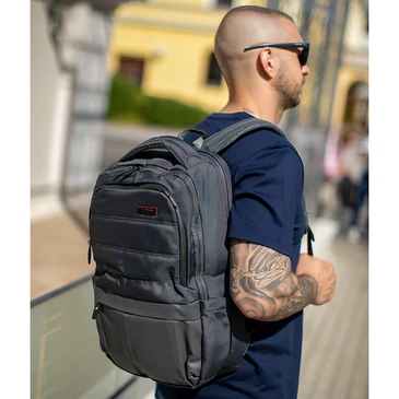 Aoking laptoptartós hátizsák szürke színben SN67455 Grey