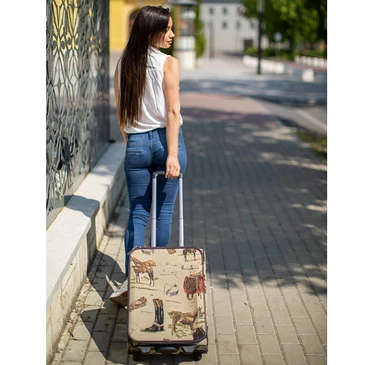 Lovas bőrönd ÚJ WIZZAIR RYANAIR méret