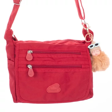 Angel sokzsebes női oldaltáska ajándék kulcstartóval