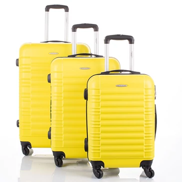 LEONARDO DA VINCI 3 részes bőrönd szett