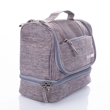 Sokrészes felakaszható kozmetikai táska pink