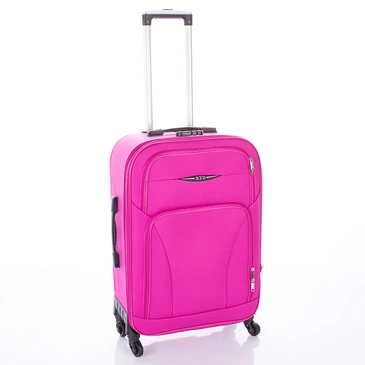  Bőrönd közép méret pink