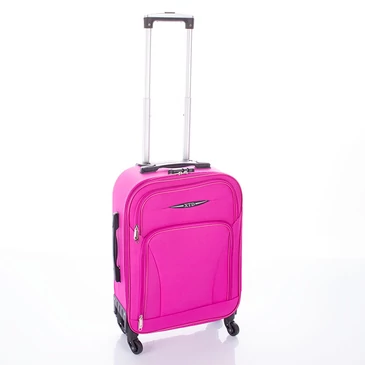 Bőrönd kabin méret pink