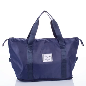 Utazótáska Wizzair méretű fedélzeti táska 40 x 30 x 20 cm bővíthető midnightblue színben