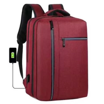 WizzAir méretű laptophátizsák 40 x 30 x 20 cm USB töltővel