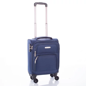 LEONARDO DA VINCI Bőrönd kabin XS méret kivehető kerékkel WIZZ ingyenes kabinbőrönd