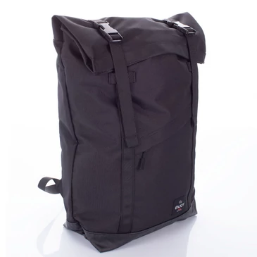 Piros vászon többzsebes hátizsák