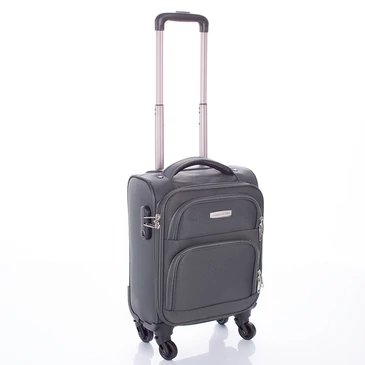 LEONARDO DA VINCI Bőrönd kabin XS méret kivehető kerékkel WIZZ ingyenes kabinbőrönd