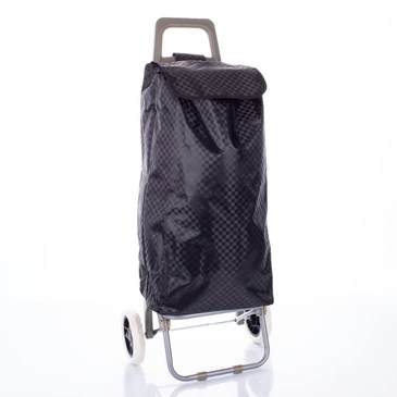 Amica Moda gurulós bevásárlókocsi kockás mintával