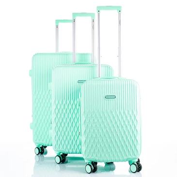 Keményfalú LEONARDO DA VINCI 3 részes bőrönd szett  