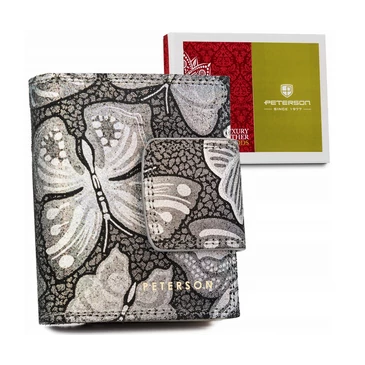 Kis méretű Valódi bőr Női pénztárca