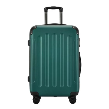 BONTOUR VERTICAL 4 Kerekes Közepes Bőrönd 68x45x25cm Zöld