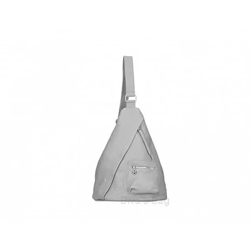 Valódi bőr női hátizsák Szürke színben