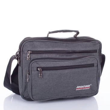 AdventureR Férfi válltáska Szürke színben 