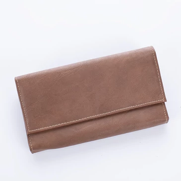 Taupe színű brifkó pénztárca