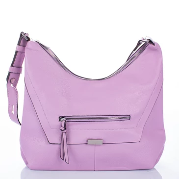 Különleges női válltáska lila színben