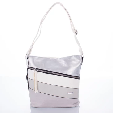 Sokzsebes női oldaltáska 