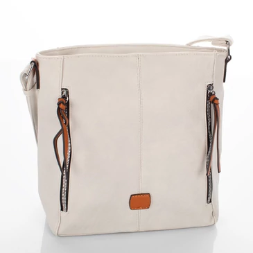 Sokzsebes női oldaltáska 