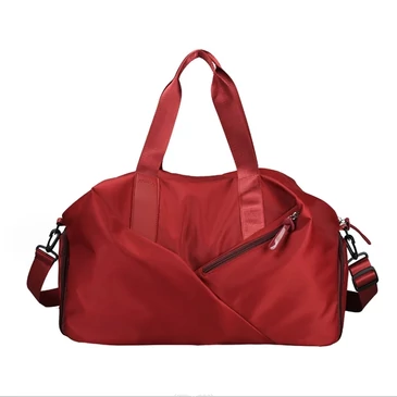 Utazótáska  Wizzair méretű fedélzeti táska 40 x 30 x 20 cm bordó színben