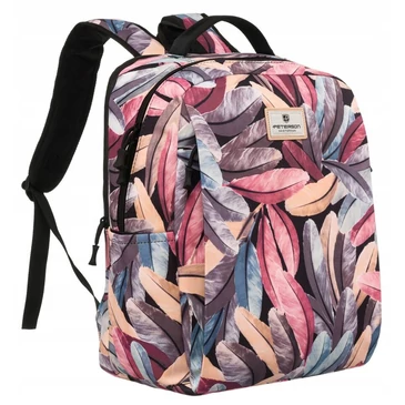 Laptoptartós városi hátizsák Divatos mintával