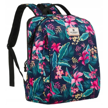 Laptoptartós városi hátizsák Divatos mintával