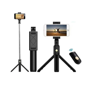 Prémium 3 az 1-ben távírányítható Selfie bot és fényképező állvány
