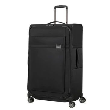 Samsonite Airea Spinner bővíthető bőrönd 78 cm Black