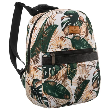 Tágas női városi hátizsák divatos mintában