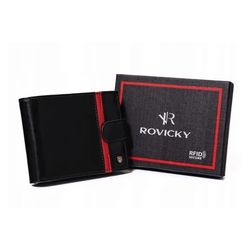 Peterson Valódi bőr Férfi pénztárca RFID védelemmel