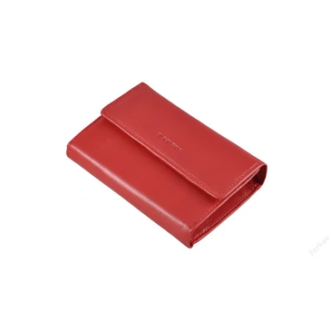 Valentini Valódi bőr Pénztárca piros színben