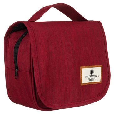 Peterson Kozmetikai táska Piros színben