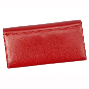 Piros színű Cefirutti Valódi bőr Pénztárca RFID védelemmel