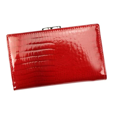Cavaldi Valódi bőr Pénztárca piros színben