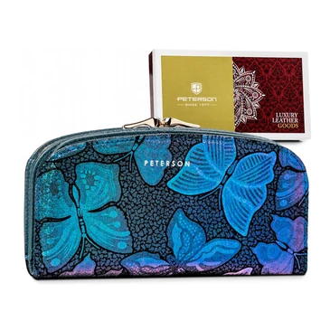 Peterson Valódi bőr Pénztárca