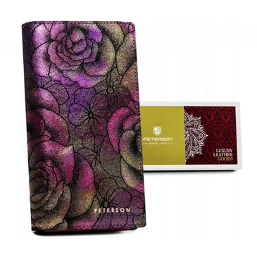 Peterson Valódi bőr Pénztárca