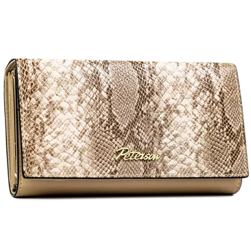 Peterson Valódi bőr Pénztárca