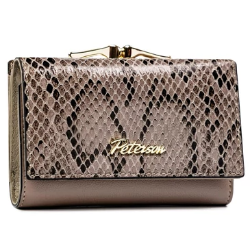 Peterson Valódi bőr Pénztárca